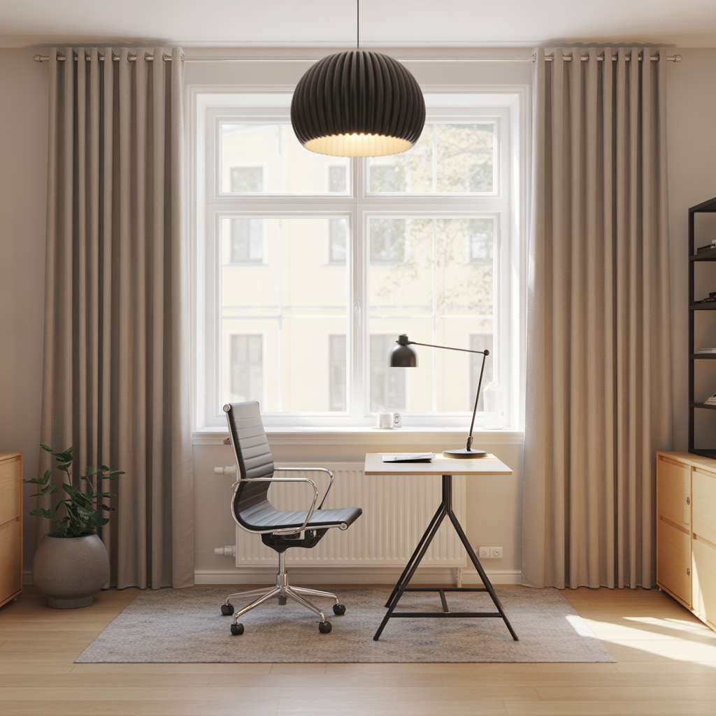 12.Sa valjer du ratt belysning for hemmakontoret