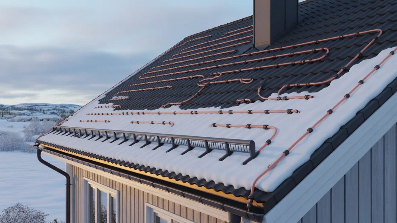 Installation av Takvärme