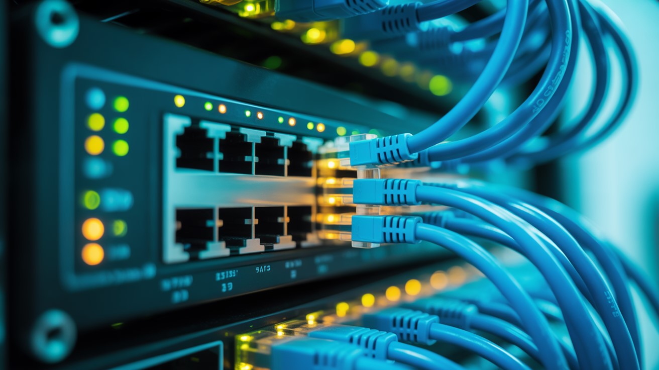 Telekom Mesh nätverk Fiber Nätverksinstallation